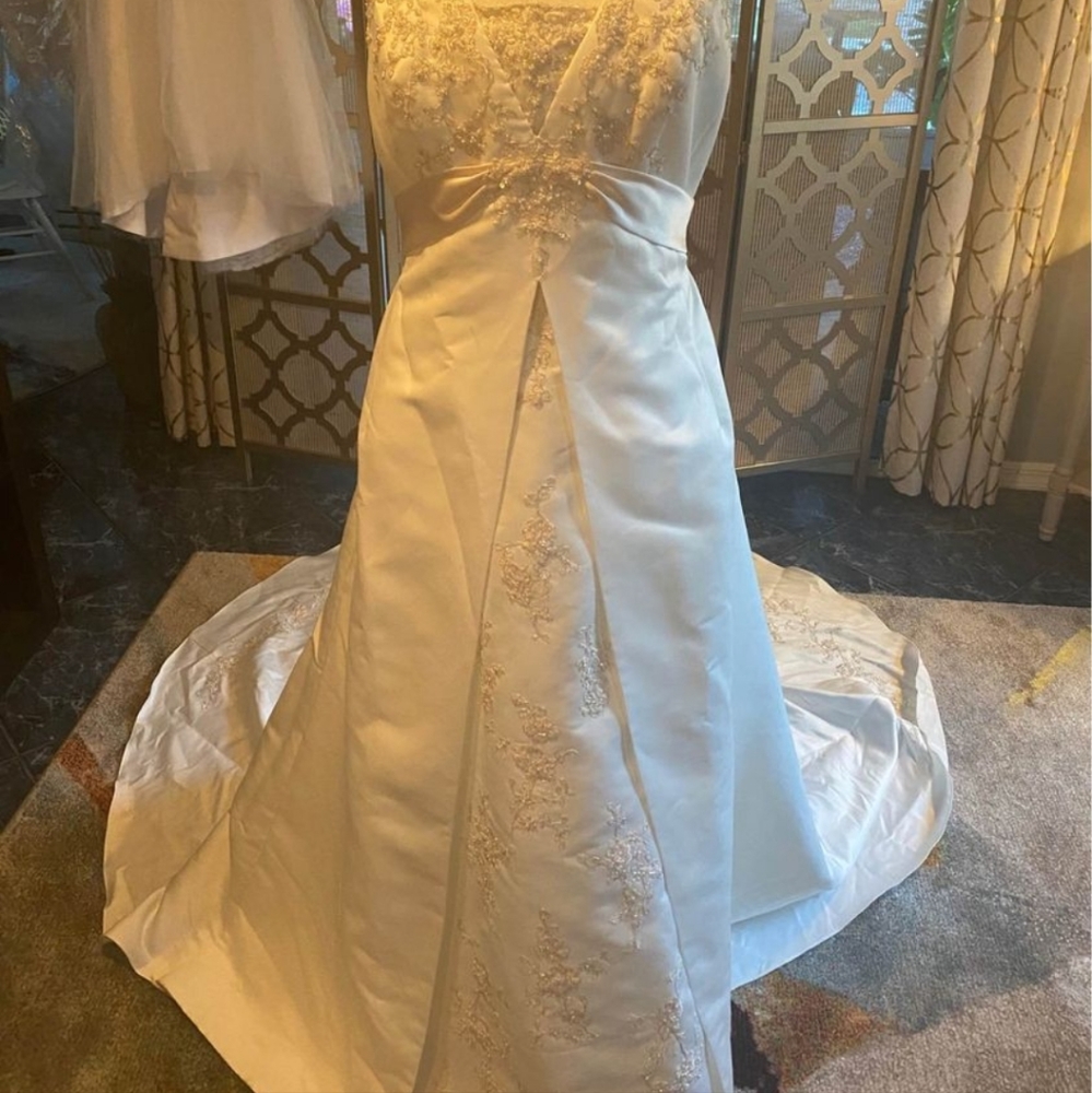 David Bridal Wedding Gown Used